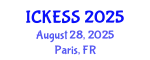 International Conference on Kinesiology, Exercise and Sport Sciences (ICKESS) August 28, 2025 - Paris, France