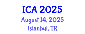 International Conference on Autism (ICA) August 14, 2025 - Istanbul, Turkey