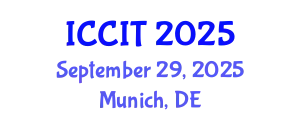 International Conference on Computing and Information Technology (ICCIT) September 29, 2025 - Munich, Germany