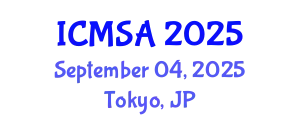 International Conference on Marine Science and Aquaculture (ICMSA) September 04, 2025 - Tokyo, Japan
