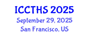 International Conference on Counter Terrorism and Human Security (ICCTHS) September 29, 2025 - San Francisco, United States