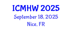 International Conference on Mental Health and Wellness (ICMHW) September 18, 2025 - Nice, France