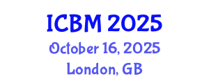 International Conference on Biomechanics (ICBM) October 16, 2025 - London, United Kingdom