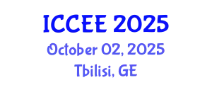 International Conference on Computer and Electrical Engineering (ICCEE) October 02, 2025 - Tbilisi, Georgia