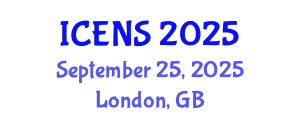 International Conference on Engineering and Natural Sciences (ICENS) September 25, 2025 - London, United Kingdom