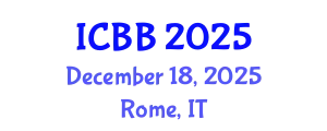 International Conference on Bioinformatics and Biomedicine (ICBB) December 18, 2025 - Rome, Italy