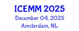 International Conference on Economy, Management and Marketing (ICEMM) December 04, 2025 - Amsterdam, Netherlands