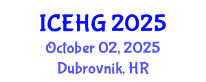 International Conference on Environmental and Human Geography (ICEHG) October 02, 2025 - Dubrovnik, Croatia