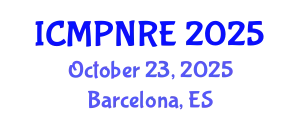International Conference on Medical Physics, Nuclear and Radiological Engineering (ICMPNRE) October 23, 2025 - Barcelona, Spain