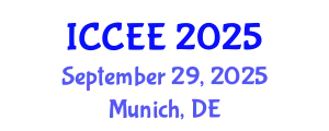 International Conference on Computer and Electrical Engineering (ICCEE) September 29, 2025 - Munich, Germany