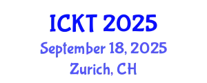 International Conference on Kidney Transplantation (ICKT) September 18, 2025 - Zurich, Switzerland