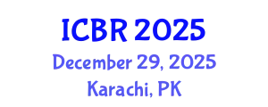 International Conference on Biofilm Research (ICBR) December 29, 2025 - Karachi, Pakistan