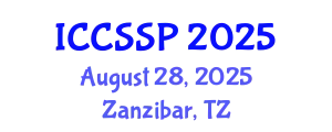 International Conference on Circuits, Systems, and Signal Processing (ICCSSP) August 28, 2025 - Zanzibar, Tanzania