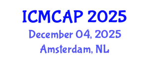 International Conference on Meteorology, Climatology and Atmospheric Physics (ICMCAP) December 04, 2025 - Amsterdam, Netherlands