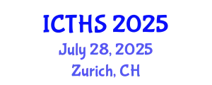International Conference on Tourism and Hospitality Studies (ICTHS) July 28, 2025 - Zurich, Switzerland
