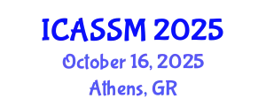International Conference on Agricultural Science and Soil Management (ICASSM) October 16, 2025 - Athens, Greece