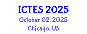 International Conference on Teaching and Education Sciences (ICTES) October 02, 2025 - Chicago, United States