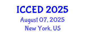 International Conference on Childhood Education and Development (ICCED) August 07, 2025 - New York, United States