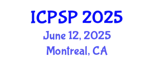 International Conference on Pharmaceutical Sciences and Pharmacology (ICPSP) June 12, 2025 - Montreal, Canada