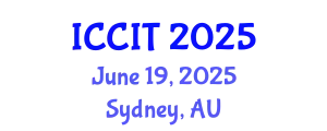 International Conference on Computing and Information Technology (ICCIT) June 19, 2025 - Sydney, Australia