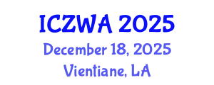 International Conference on Zoology and Wild Animals (ICZWA) December 18, 2025 - Vientiane, Laos