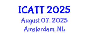 International Conference on Addiction Treatment and Therapy (ICATT) August 07, 2025 - Amsterdam, Netherlands