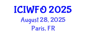 International Conference on Industrial Wastewater Filtration and Oxidation (ICIWFO) August 28, 2025 - Paris, France