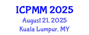 International Conference on Pain Medicine and Management (ICPMM) August 21, 2025 - Kuala Lumpur, Malaysia