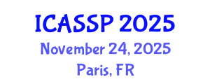 International Conference on Acoustics, Speech and Signal Processing (ICASSP) November 24, 2025 - Paris, France