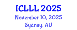 International Conference on Languages, Literature and Linguistics (ICLLL) November 10, 2025 - Sydney, Australia