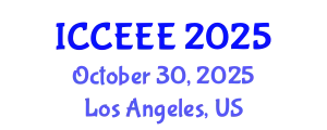 International Conference on Computing, Electrical and Electronic Engineering (ICCEEE) October 30, 2025 - Los Angeles, United States