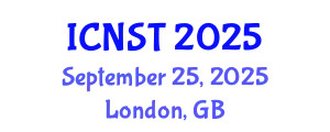 International Conference on Nuclear Science and Technology (ICNST) September 25, 2025 - London, United Kingdom