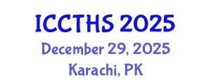 International Conference on Counter Terrorism and Human Security (ICCTHS) December 29, 2025 - Karachi, Pakistan