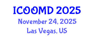 International Conference on Osteoporosis, Osteoarthritis and Musculoskeletal Diseases (ICOOMD) November 24, 2025 - Las Vegas, United States