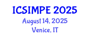 International Conference on Sports Injury Management and Performance Enhancement (ICSIMPE) August 14, 2025 - Venice, Italy
