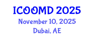 International Conference on Osteoporosis, Osteoarthritis and Musculoskeletal Diseases (ICOOMD) November 10, 2025 - Dubai, United Arab Emirates