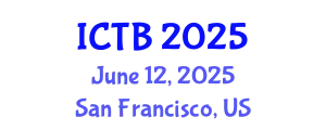 International Conference on Taxonomy and Biodiversity (ICTB) June 12, 2025 - San Francisco, United States