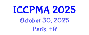 International Conference on Consumer Psychology, Marketing and Advertising (ICCPMA) October 30, 2025 - Paris, France