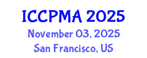 International Conference on Consumer Psychology, Marketing and Advertising (ICCPMA) November 03, 2025 - San Francisco, United States