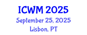 International Conference on Waste Management (ICWM) September 25, 2025 - Lisbon, Portugal