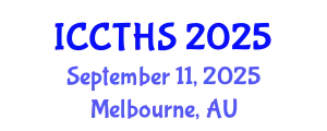 International Conference on Counter Terrorism and Human Security (ICCTHS) September 11, 2025 - Melbourne, Australia