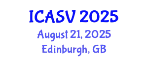 International Conference on Animal Sciences and Veterinary (ICASV) August 21, 2025 - Edinburgh, United Kingdom