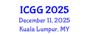 International Conference on Geology and Geophysics (ICGG) December 11, 2025 - Kuala Lumpur, Malaysia