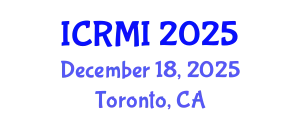 International Conference on Radiology and Medical Imaging (ICRMI) December 18, 2025 - Toronto, Canada