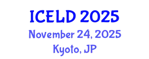 International Conference on Education, Learning and Development (ICELD) November 24, 2025 - Kyoto, Japan