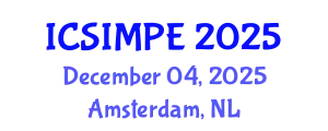 International Conference on Sports Injury Management and Performance Enhancement (ICSIMPE) December 04, 2025 - Amsterdam, Netherlands