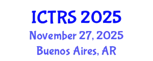 International Conference on Theology and Religious Studies (ICTRS) November 27, 2025 - Buenos Aires, Argentina