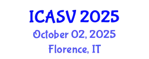 International Conference on Animal Sciences and Veterinary (ICASV) October 02, 2025 - Florence, Italy