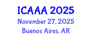 International Conference on Applied Aerodynamics and Aeromechanics (ICAAA) November 27, 2025 - Buenos Aires, Argentina