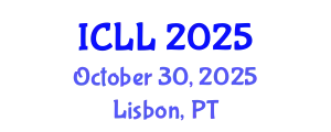 International Conference on Language Learning (ICLL) October 30, 2025 - Lisbon, Portugal